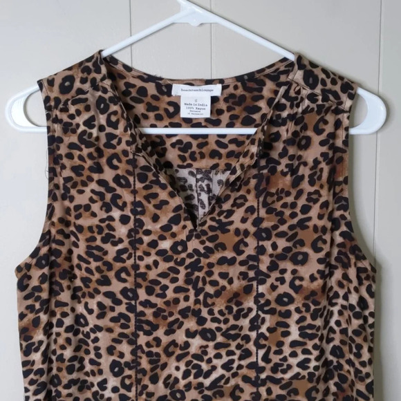 Beachlunchlounge Leopard Print Tassel Dress - Picture 4 of 6